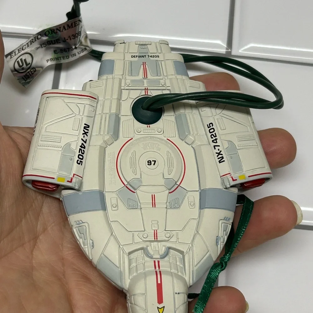 2 Hallmark Star Trek Ornaments